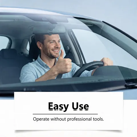 Car Windshield Repair Kit Glass Scratch Repair Fluid Windscreen Chip Crack Fixing Tool Automotive Glass Care