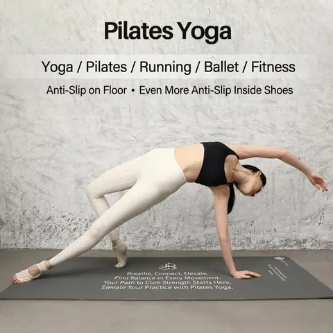 Γυναικείες Κάλτσες Γιόγκα Pilates Αντιολισθητικές με Δάχτυλα Αναπνεύσιμο Βαμβάκι Αθλητικές