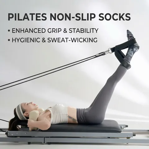 Dames Professionele Antislip Pilates Yoga Sokken Halverwege Kuit Sport Fitness Tie-Dye Ademend Katoen