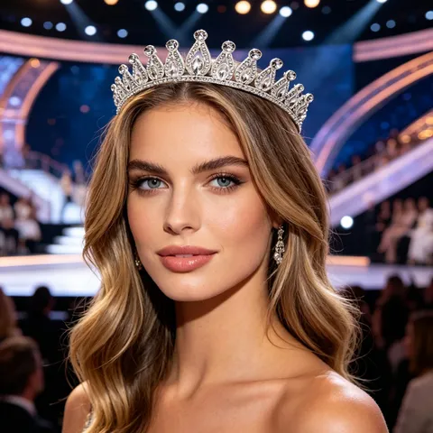 Baroque Alloy Rhinestone Bridal Crown Vintage Luxurious Wedding Tiara Headband Costume Headpiece For Women Party Jewelry