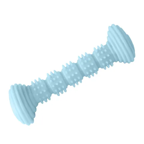 Jouet à Mâcher Interactif pour Chien en TPR Bâton Molaire Dentition Chiot Brosse à Dents Soins Dentaires Entraînement