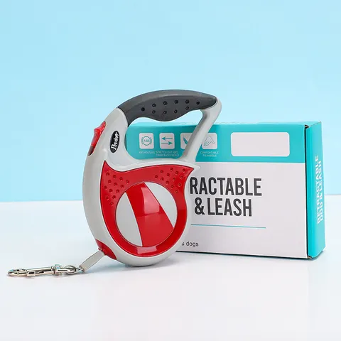 Retractable Dog Leash ABS Plastic Automatic Pet Leash with Ergonomic Anti Slip Handle for Small Medium Dogs Cats