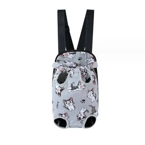 Breathable Mesh Pet Dog Cat Carrier Backpack Portable Outdoor Travel Front Bag