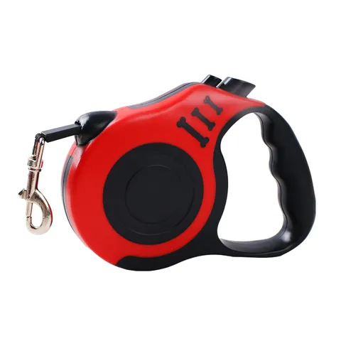 Retractable Dog Leash Nylon Automatic Pet Leash with Anti Slip Handle and Durable Metal Hook for Small Medium Dogs and Cats