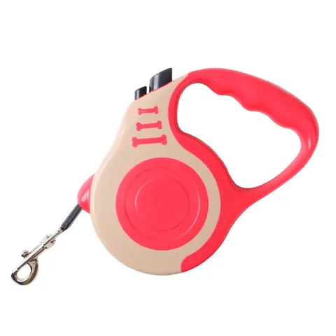 Retractable Dog Leash Nylon Automatic Pet Leash with Anti Slip Handle and Durable Metal Hook for Small Medium Dogs and Cats