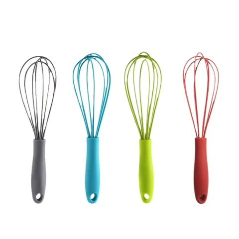 Mini Silikon Schneebesen Manueller Handgehaltener Sahne Eierschläfer Küche Backen Werkzeug Buntes Küchengerät Für Zuhause Kochen