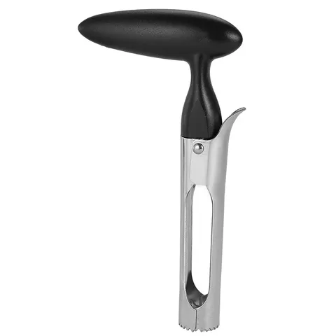 Stainless Steel Apple Corer Fruit Core Remover Fruit Pulp Separator Kitchen Tool with Ergonomic Plastic Handle Easy Core Removal for Home Kitchen