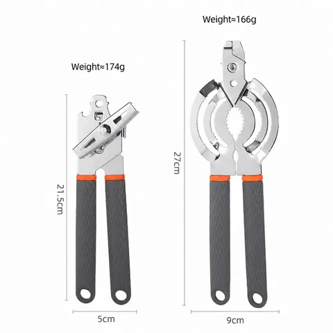 Apribottiglie Apriscatole Multifunzionale in Acciaio Inossidabile Cucina Casa Strumento Coperchio Barattolo