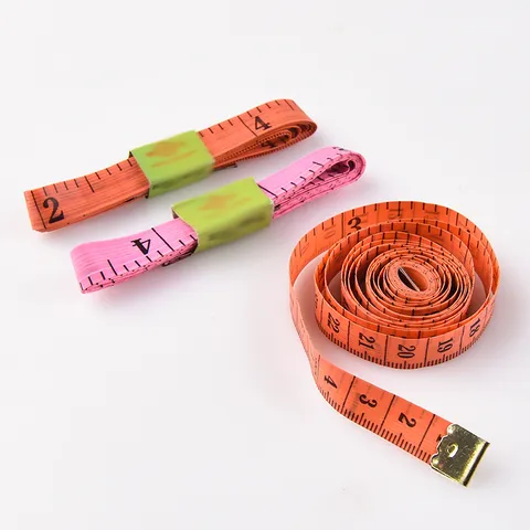 Portable Plastic Tape Measure Soft Ruler For Body Measuring Tailor Sewing Flexible Dual Sided Scale Measuring Tool