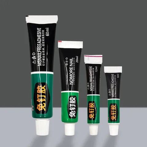 Multifunctional Strong Nail Free Glue Waterproof Punch Free Adhesive For Wall Tile Glass Metal And Plastic