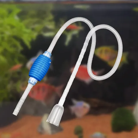 Manueller Fischbecken Wasserwechsler Siphon Staubsauger Aquarium Reinigung Pumpe Kiesreinigung Wasserfilter Werkzeug