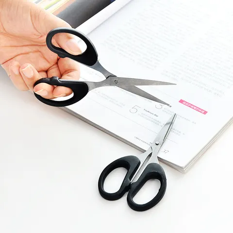 Office Stainless Steel Scissors Small Craft Scissors Student DIY Paper Cutting Tool