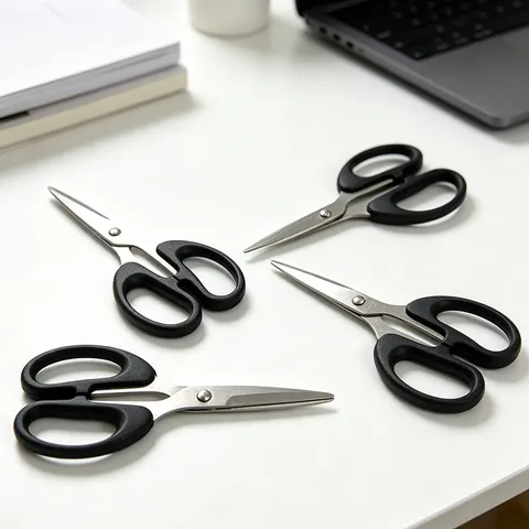 Office Stainless Steel Scissors Small Craft Scissors Student DIY Paper Cutting Tool