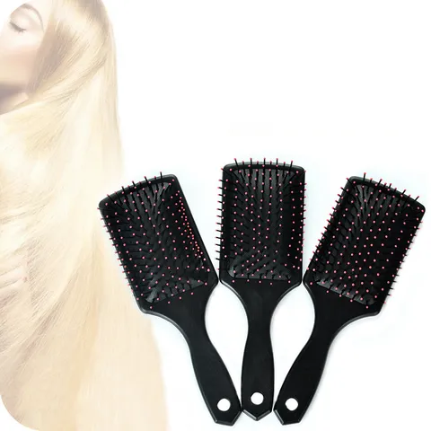 Air Kissen Breit Zahn Haarkamm Kopfhaut Massage Haarbürste Anti Verheddern Paddle Bürste Für Langes Lockiges Haar Styling Werkzeug
