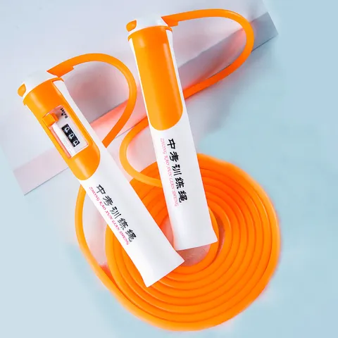 Cordino per Saltare Regolabile Con Contatore Meccanico PVC Fitness Corda da Salto per Allenamento Sportivo Studenti