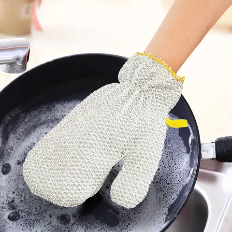 Staalraad Afwashandschoenen Duurzame Schoonmaak Handschoenen Keuken Huishouden Oliebestendig Schoonmaakgereedschap