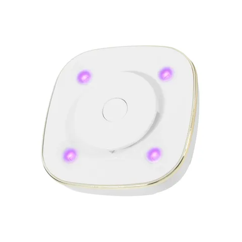 Portable UVC Ultraviolet Toilet Sterilizer Lamp Household USB Rechargeable Smart Toilet Disinfection Light White