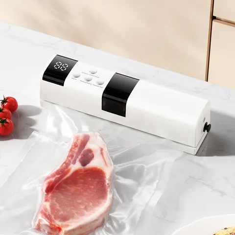 Wireless Portable Vacuum Sealer Machine Automatic Dry Wet Food Sealer Household Food Saver Packaging Machine with Bags