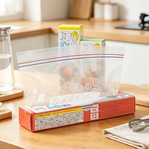 Thickened Transparent Food Storage Bags Reusable Sealing Fresh Keeping Bags Household Freezer Sub-packing Storage Bags