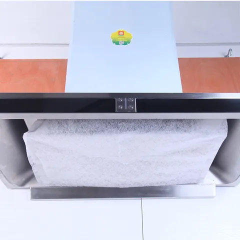 Papier Filtre à Huile pour Hotte de Cuisine en Tissu Non Tissé Autocollant Anti-Huile Outil de Nettoyage