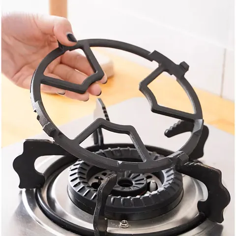 Cast Iron Gas Stove Burner Grate Non-Slip Wok Support Rack Kitchen Cookware Accessories