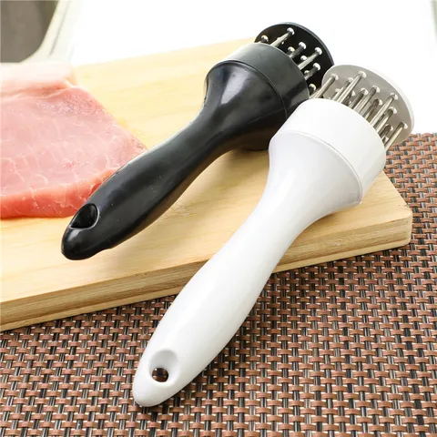 Stainless Steel Meat Tenderizer Tool Kitchen Steak Hammer Needle Tenderizer With Ergonomic Handle For Cooking