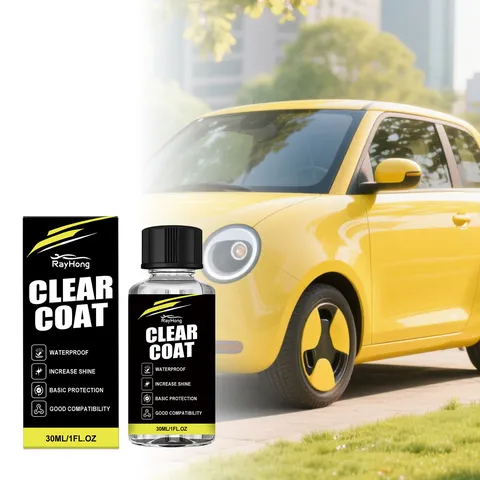 Spray de Revestimiento Transparente para Coche Película Protectora de Pintura Impermeable Pulido Brillo Cuidado