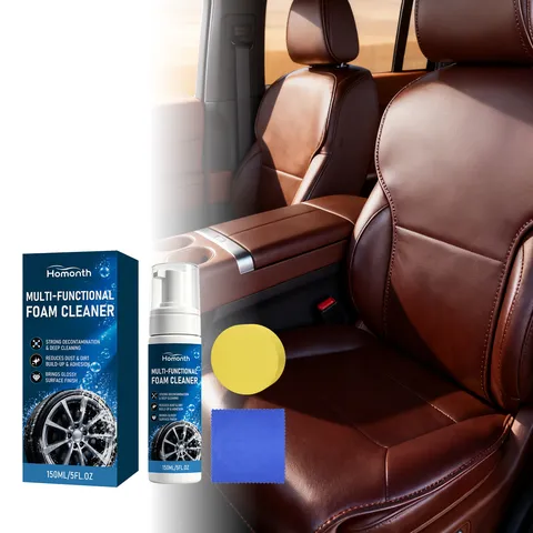 Homonth Multifunctional Foam Cleaner Spray For Car Interior Leather Seats Deep Cleaning Car Care Supplies