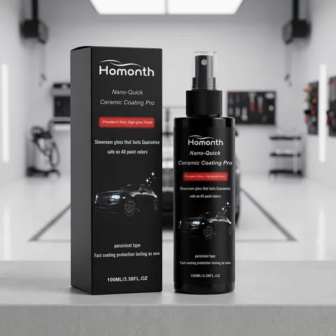 Spray de Revestimiento de Nanocerámica para Cuidado de Pintura de Coche Pulido de Brillo Protección Hidrófoba Spray de Limpieza