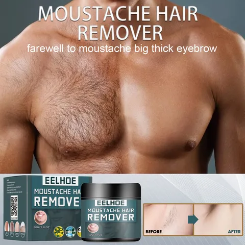 Crème Dépilatoire Homme Sans Douleur Rapide Propre Douce Crème Dépilatoire Pour Visage Corps Jambes Aisselles Soin