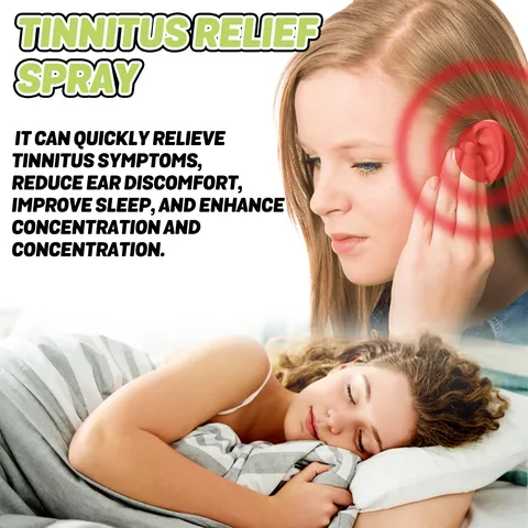 Ximonth Spray Soulagement Acouphènes Liquide Soin Oreilles Herbes Élimination Cérumen Nettoyage Portable Soin Personnel Quotidien