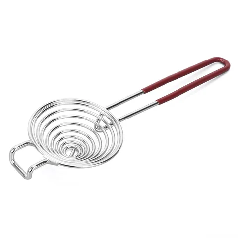 Stainless Steel Egg White Separator Long Handle Egg Yolk Separator Kitchen Baking Tool Skimmer