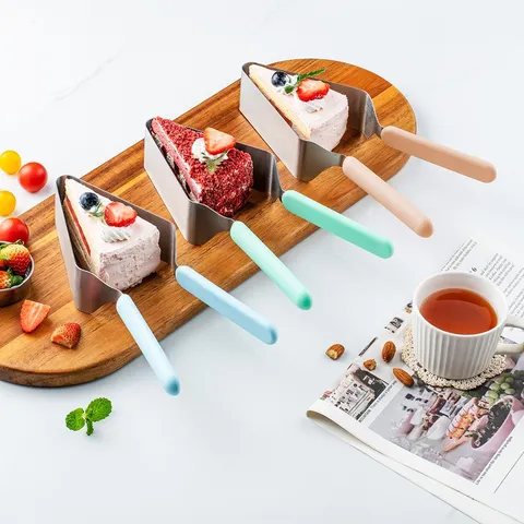 Tagliatorte in Acciaio Inossidabile Paletta per Torte Divisore per Torte Utensile da Pasticceria per Feste di Compleanno Casa