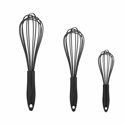 Stainless Steel Silicone Manual Egg Beater Kitchen Baking Tool Cream Mixer Whisk Home Baking Cooking Utensil