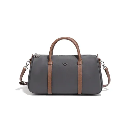 Sac Boston Classique en Nylon pour Femmes Sac à Main Color Block Sac à Bandoulière Minimaliste Sac Oreiller Sac à Main Tendance de Grande Capacité