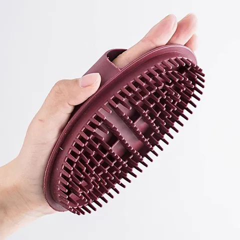 Silicone Meridian Massage Brush Body Slimming Scraping Brush Anti Cellulite Brush For Back Body Relax Pain Relief Health Care Tool