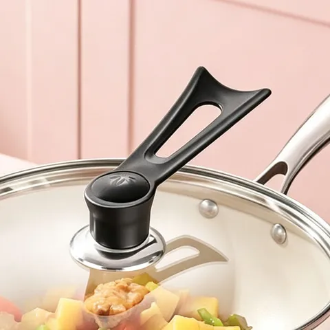 Stainless Steel Universal Pot Lid Knob Standable Anti-Scald Replacement Handle Kitchen Cookware Accessories