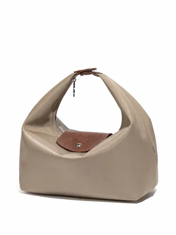 Sac Fourretout Imperméable en Nylon pour Femmes Grande Capacité Sac à Épaule Boulette Sac à Main de Voyage Décontracté Rabat Classique Sac Bandoulière