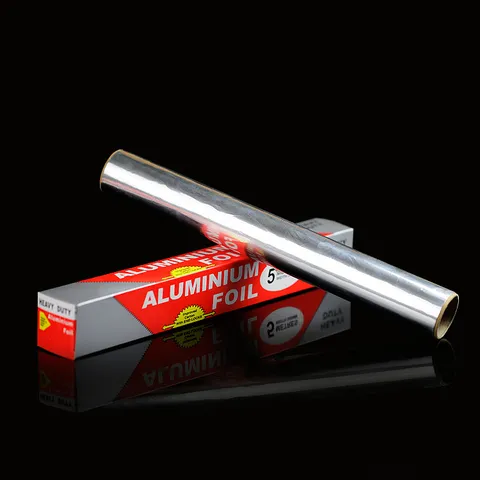 Heavy Duty Aluminum Foil Roll Food Wrapper Kitchen Baking Barbecue Tin Foil Paper Roll Household Cooking Tool