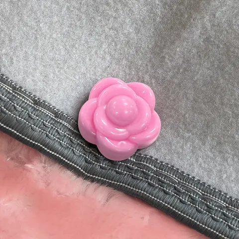 Attache de Housse de Couette en Forme de Fleur de Camélia Support Antidérapant pour Couette Accessoire de Literie