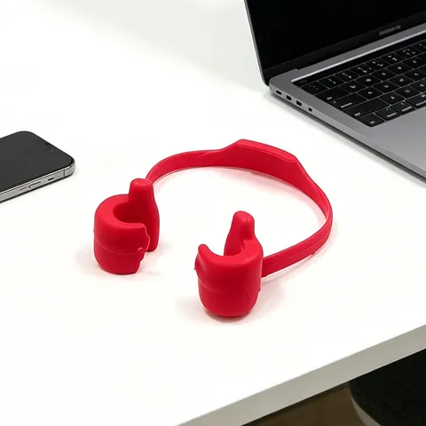 Creative Plastic Thumb Mobile Phone Holder Desktop Lazy Stand Cute Phone Bracket For Video Watching Desk Accessories