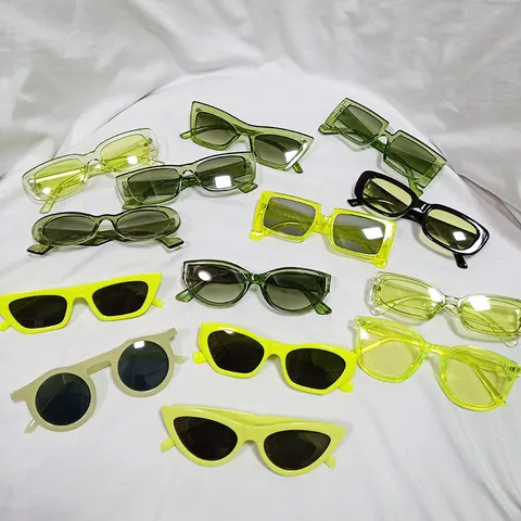 Gafas de Sol Cuadradas de Gelatina Vintage para Hombres Mujeres Lentes Teñidas Montura Transparente Gafas Retro Moda Calle Fiesta