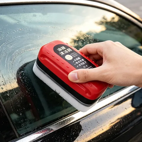 Auto Glas Ölfilm Reinigungsbürste Multifunktionale Dekontamination Wischer Windschutzscheibe Reinigungswerkzeug Autozubehör