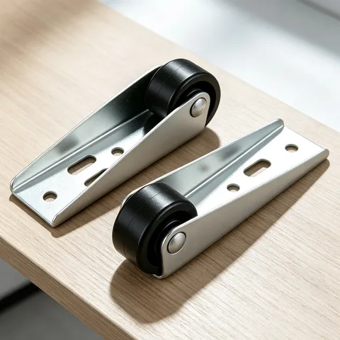 Stainless Steel Door Guide Pulley Support Wheel Heavy Duty Sliding Door Bottom Roller Hardware Replacement