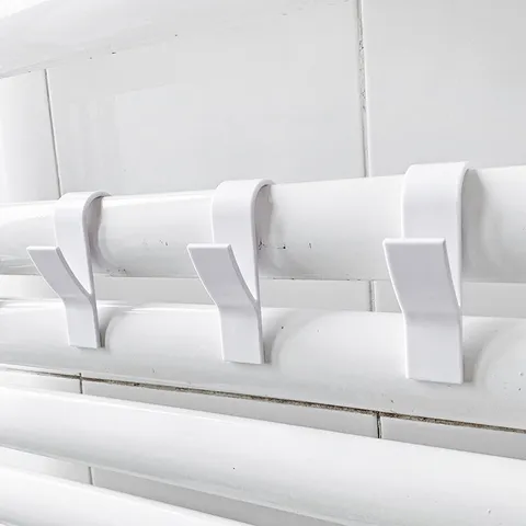 Badkamer Radiator Handdoekhaak Kunststof Zonder Boren Kledinghanger Opslaghaak Voor Thuis Keuken Organizer Badkamer Accessoires