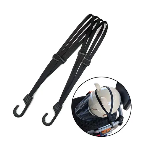 Motorcycle Elastic Bungee Cord Adjustable Luggage Strap Helmet Fixing Rope For Electric Bike Motocross Riding Travel Accessories