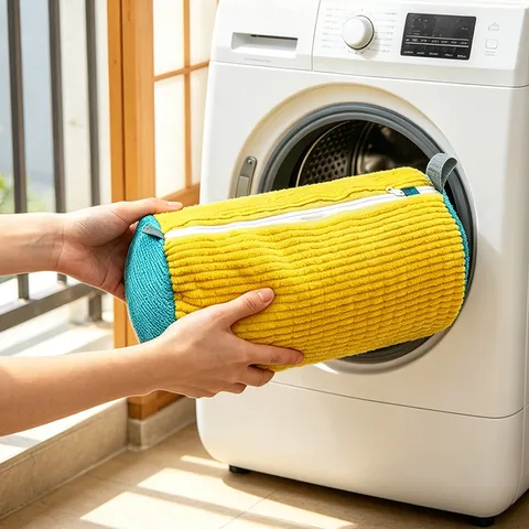 Sac de Lavage de Chaussures Ménager Sac à Linge en Filet Respirant Pochette de Soin Anti-Déformation pour Machine à Laver