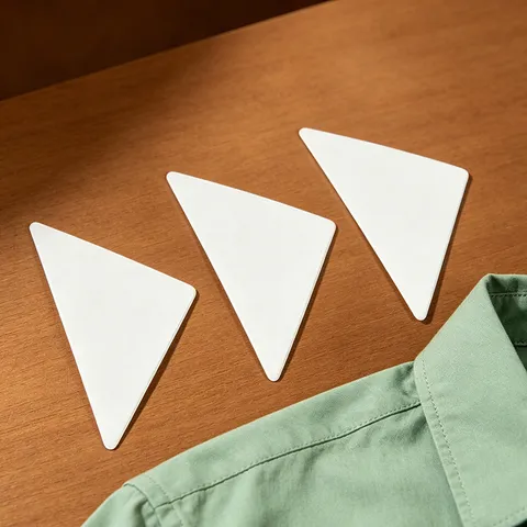 Einweg PVC Kragenstäbchen Anti Einroll Kragen Stützpflaster Für Hemden Und Polohemden Zubehör