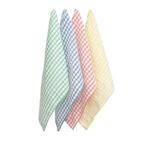 Katoenen Keuken Vaatdoek Ruitjes Schoonmaakdoek Absorberend