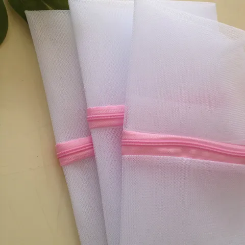 Ensemble de Sacs à Linge en Filet Épais Filet Fin et Grossier avec Fermeture Éclair pour Délicats Soutien-Gorge Protection
